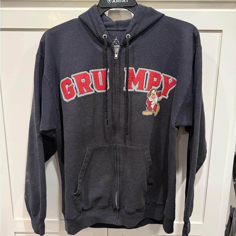 Men's Black Graphic Disney Hoodie - Picture 4 of 7